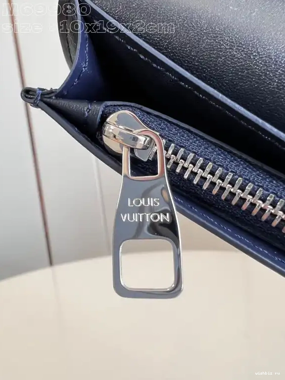 WIS LOUIS WALLET-10*19*2cm VUITTON BRAZZA 0602